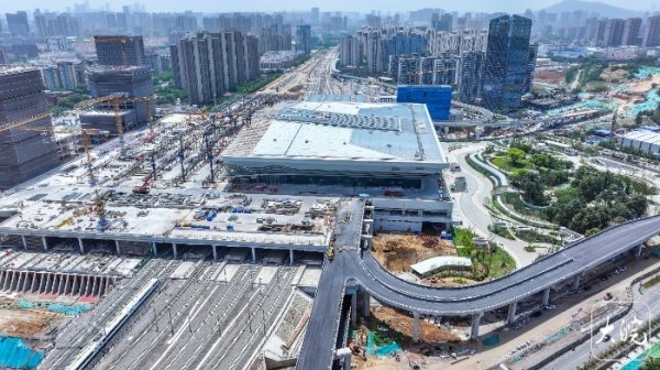 全民配资股票平台 合肥市高铁西站综合管理办公室揭牌  力保年底开站运营_大皖新闻 | 安徽网